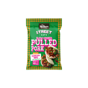 Hellers Street Eats- Slow Cooked Pulled Pork with a Korean BBQ Sauce