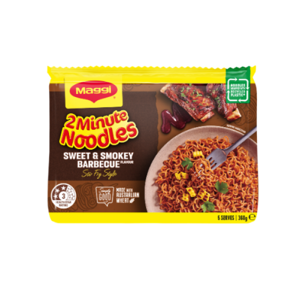 Maggi 2 Minute Noodles Sweet & Smokey Barbeque