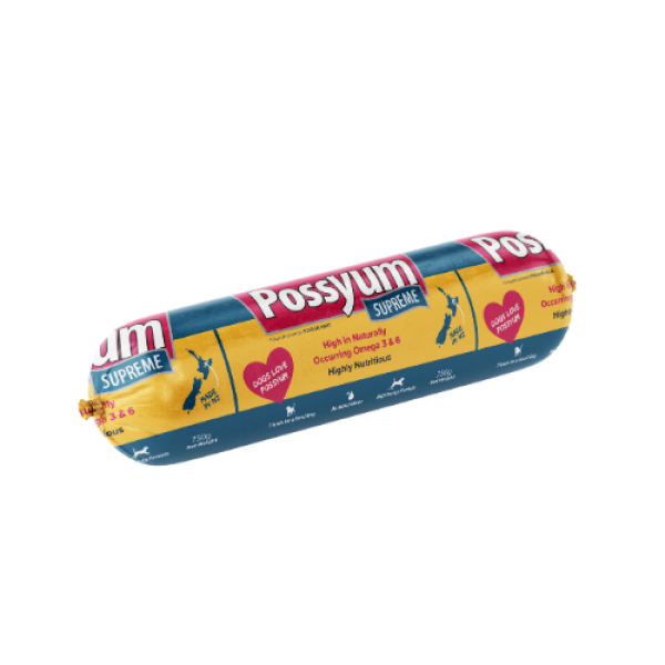 Possyum Supreme Dog Roll 750g