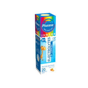 Plusssz Junior Electrolytes Complex Effervescent Tablets 20’s