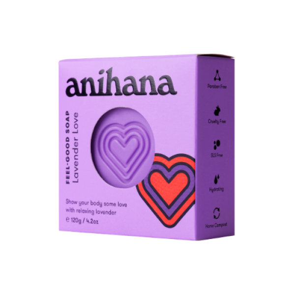 Anihana Lavender Love Feel-Good Soap
