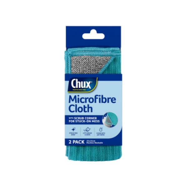 Chux® Microfibre Cloths 2pk