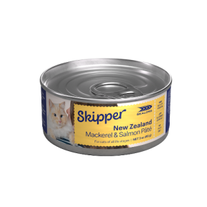 Sealord Skipper Canned Cat Food- Mackerel & Salmon Pate