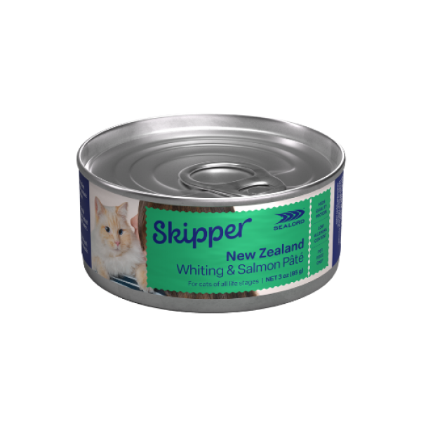 Sealord Skipper Canned Cat Food- Whiting & Salmon Pate