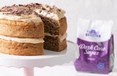 Banana Cake with Caramel Cream Cheese Icing