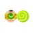 Ahhh Cosmetics Wash Bar – Coco & Lime Lollipop