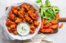 Buffalo Cauliflower Bites