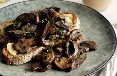 Classic Mushrooms on Toast