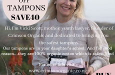 PROMO: Save 40% off Crimson Tampons