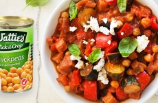 Easy Summer Chickpea Ratatouille