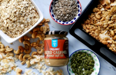 Salted Caramel Peanut Butter Granola