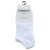 Glacier Ladies Socks Trainer White Size 8-11