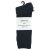 Glacier Mens Socks Crew Black Size 6-10