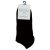 Glacier Mens Socks Trainer Black Size 6-10