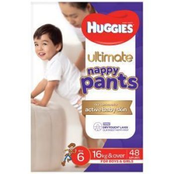 huggies ultimate nappies size 6