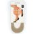 No Show Footlet One Size Low Cut Natural