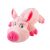 Yours Droolly Pink Pig Dog Toy