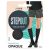 Stepout Du Jour Opaque Knee Highs Black