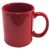 Straight Sided Mugs Red