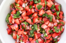 Easy Strawberry Salsa