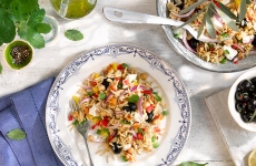 Summery Feta & Olive Rice Salad