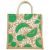 Wreath Reusable Shopping Bag Jute