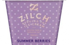 Zilch Ice Cream Summer Berries Reduced Fat