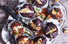 Beetroots with Blue Cheese, Honey and Rosemary