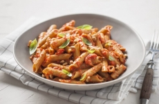 Creamy Vegan Capsicum Pulse Penne
