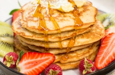 Breakfast Oat Pancakes