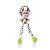 Charming Pets Thunda Tugga Leggy Cow Dog Toy